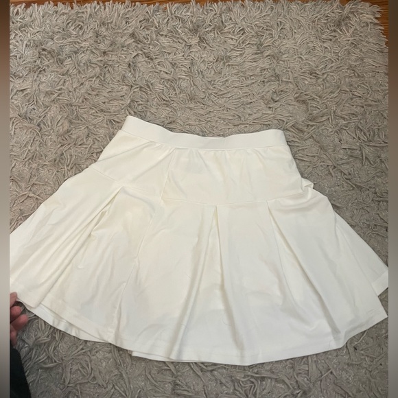 Brand new white tennis skirt! Only worn once! Perfect for any occasion! - Picture 3 of 4